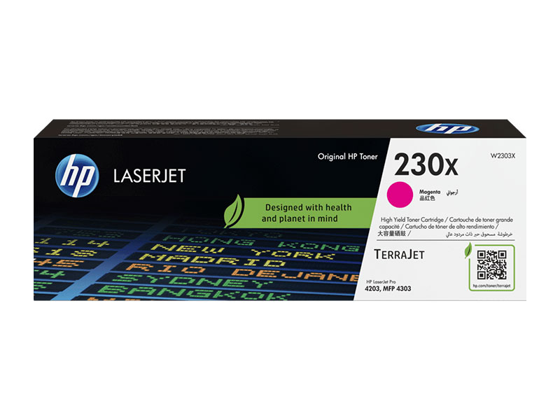 TONER HP W2303X (230X) L.J.4303FDW MAGENTA 5.5 KPGS