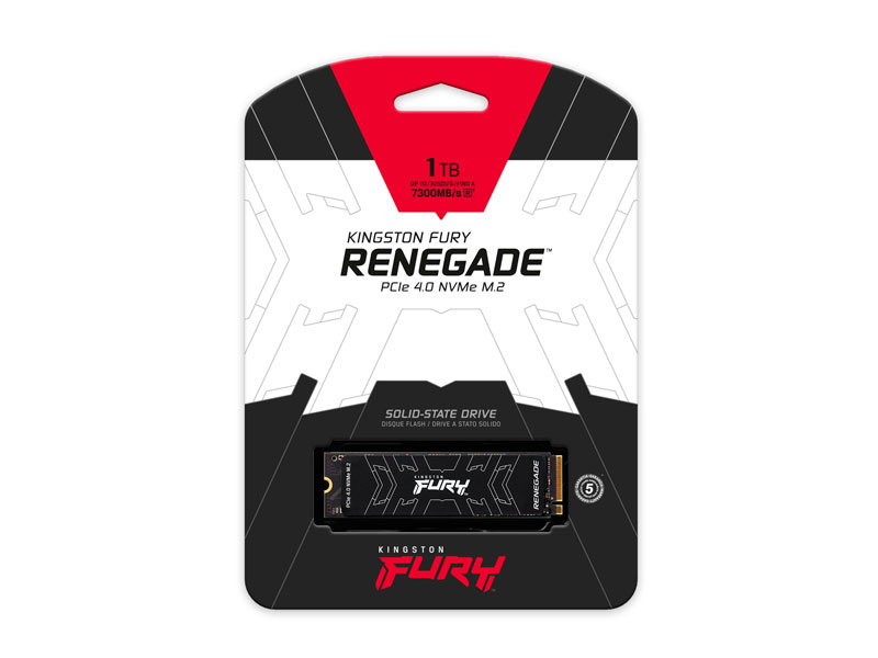 SSD KINGSTON FURY 1TB M.2 RENEGADE PCIE.4.0 SFYRS/ 1000G M.2 (UNIDAD EN ESTADO SOLIDO)