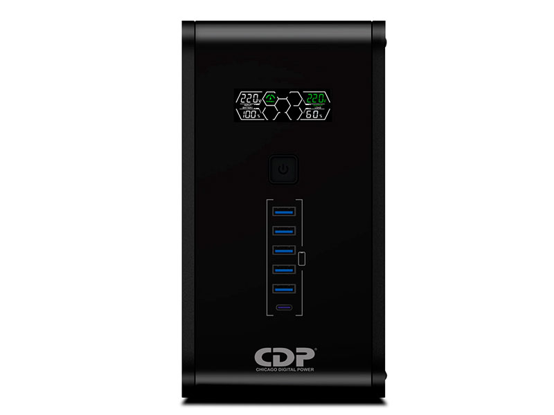 UPS CDP R-SMART 1510I 1500VA/900WTT 10 SALIDAS 5PORT USB-A