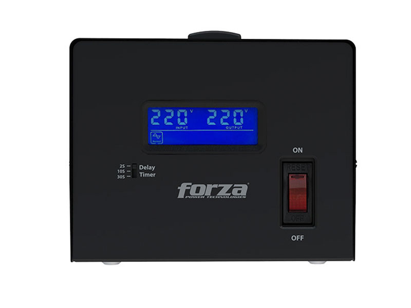 ESTABILIZADOR FORZA FVR-6002 6000VA/3000W 220V NEMA 50/65HZ