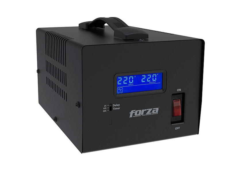 ESTABILIZADOR FORZA FVR-6002 6000VA/3000W 220V NEMA 50/65HZ